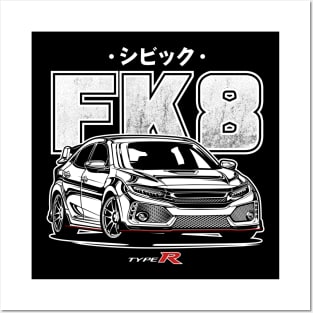 Civic Type R FK8 Posters and Art